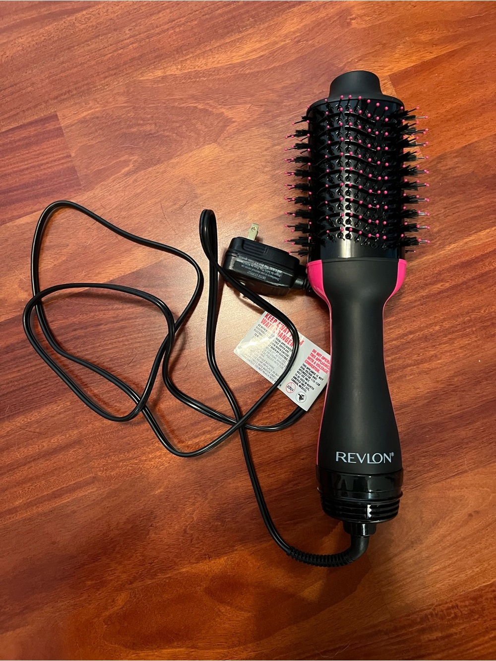 Revlon Black and Pink Hot Air Brush Styler - Picture 2 of 4